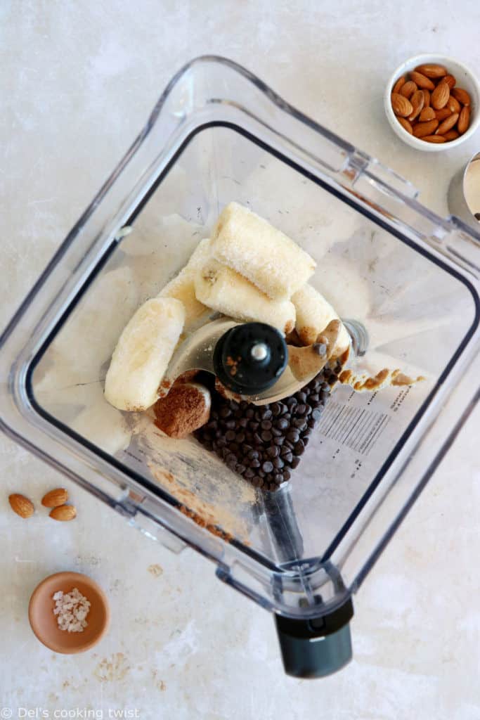 Chocolate almond butter banana popsicles make a decadent summer treat. Both rich and fudgy, they're entirely vegan and prepared with nutritious, natural ingredients. The perfect healthy snack on a stick.