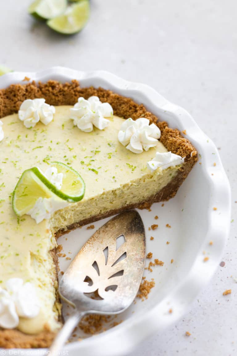 Key Lime Pie (tarte Au Citron Vert) - Del's Cooking Twist