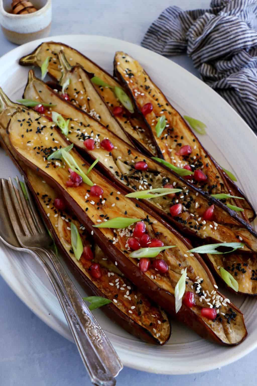 Aubergines Au Miso (Nasu Dengaku) - Del's Cooking Twist