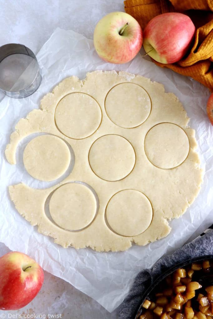 Apple hand pies are like apple pie in individual portions. They feature a sweet apple cinnamon filling inside an irresistible flaky crust.