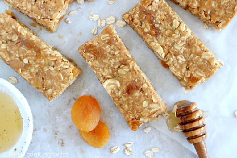 Soft Apricot Cashew Granola Bars Del S Cooking Twist