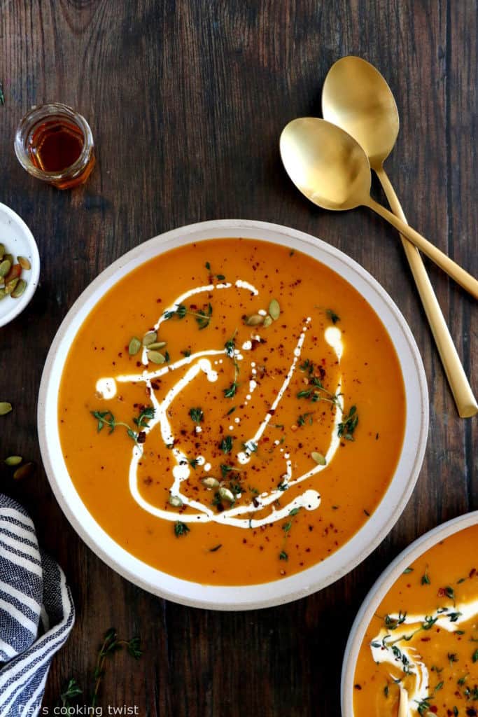 Soupe de Butternut : La PLUS SIMPLE des recettes !