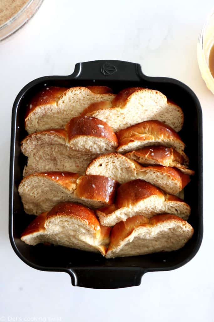 Cast Iron Skillet Butter Pecan French Toast Bake