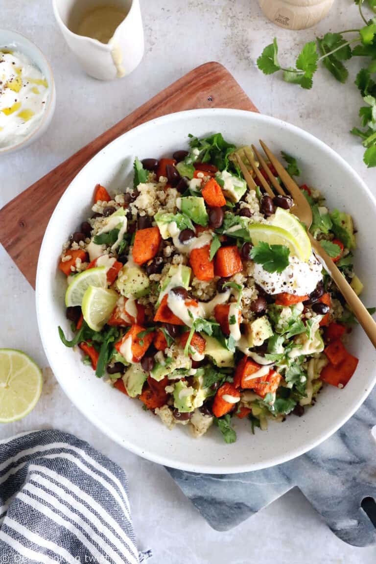 Cajun Butternut Squash Quinoa Bowl - Del's cooking twist