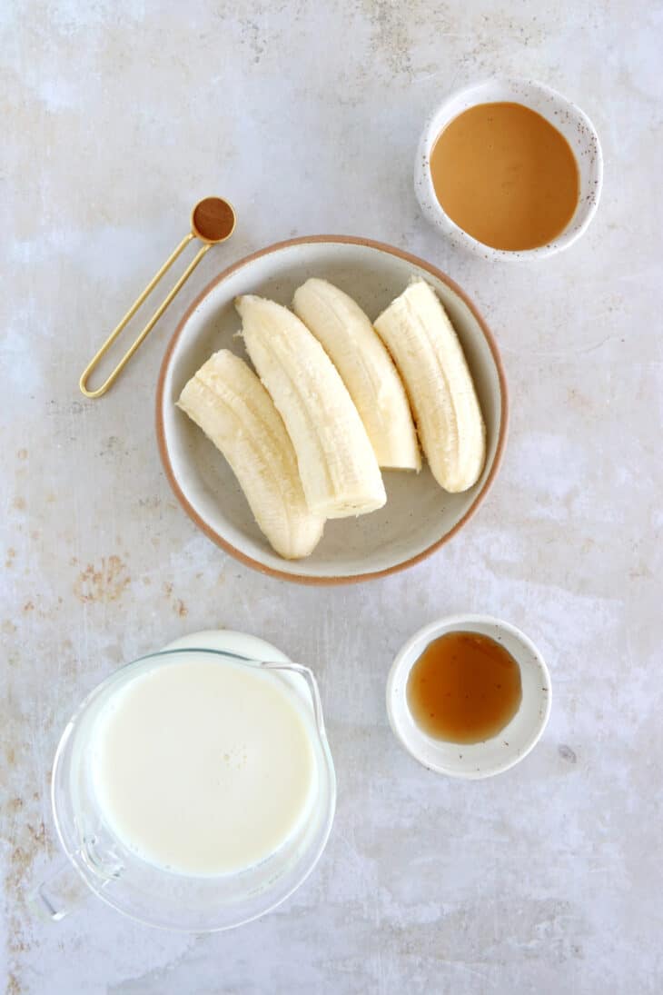 UN SMOOTHIE POUR GROSSIR, CERELAC BEURRE D CACAHUETE BANANE LAIT DE SOJA