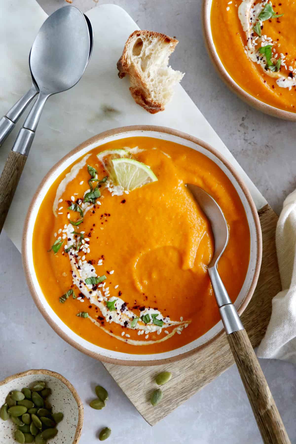 Carrot Ginger Soup - Veggie Desserts